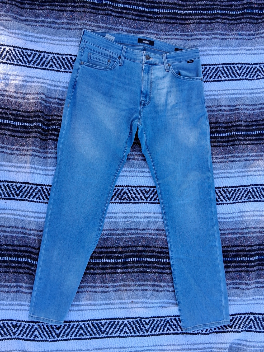 Mavi Men's Light Blue Jake Slim Jeans